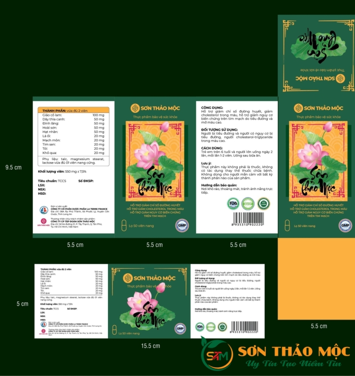 Viên uống ổn định đường huyết Sơn Thảo Mộc